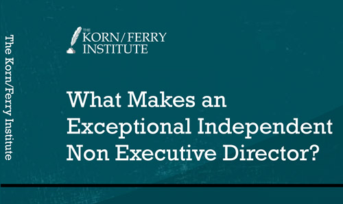 What Makes an Exceptional Independent Non Executive Director?