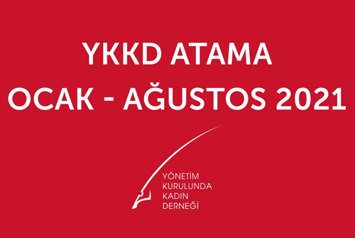 YKKD ATAMA / OCAK - AĞUSTOS 2021