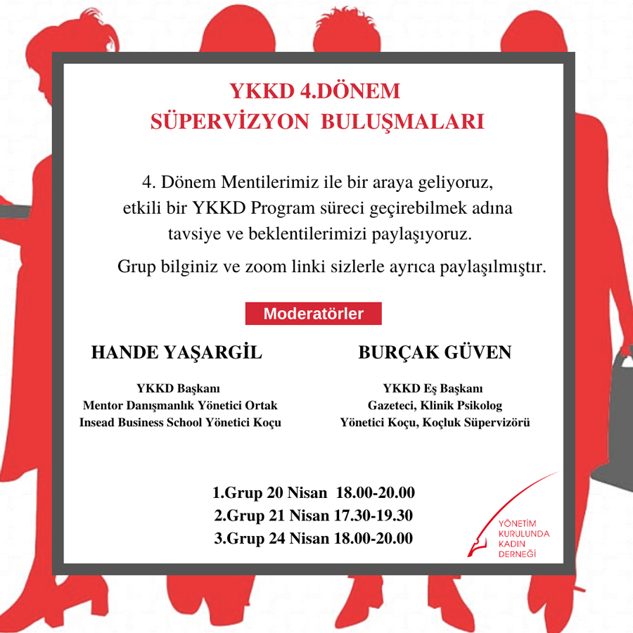 YKKD 4.Dönem Süpervizyon Toplantıları