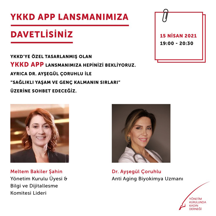 YKKD APP LANSMANIMIZA DAVETLİSİNİZ