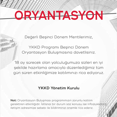 5. Dönem Oryantasyon Etkinliği