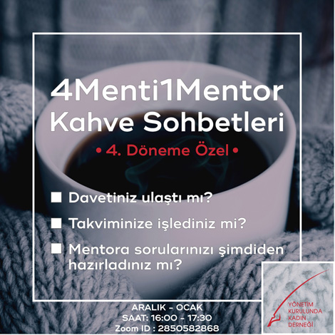 MENTOR & MENTİ KAHVE SOHBETLERİ 