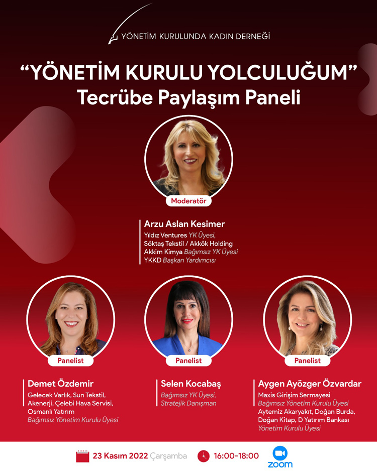 Yönetim Kurulu Yolculuğum Tecrübe Paylaşım Paneli