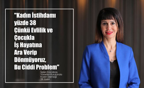 Selen Kocabaş,"Çocukla Birlikte İş Hayatına Ara Verip Dönmüyoruz, Bu Ciddi Problem"