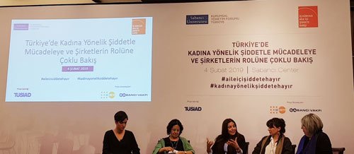 İş Dünyası Aile içi şiddete Karşı