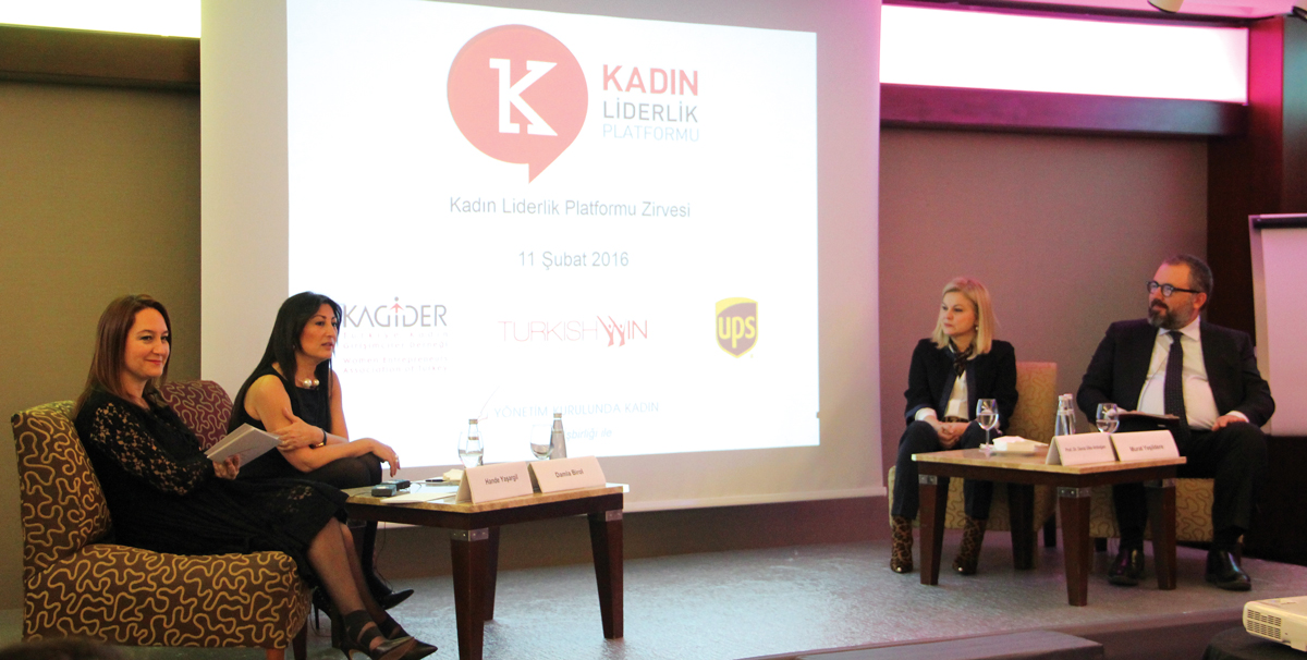 Beşinci menti etkinliği 'Kadın Liderlik Platformu Zirvesi' kapsamında, KAGİDER, TurkishWIN ve UPS Türkiye ortaklığında 11 Şubat 2016'da İstanbul Sofa Hotel'de gerçekleştirildi.