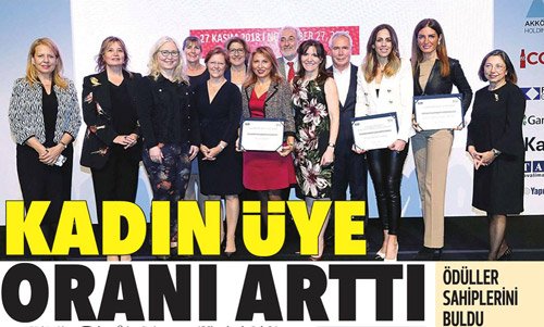 Kadın Üye Oranı Arttı