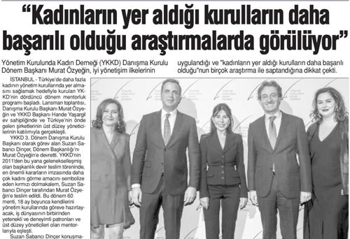KADINLARIN YER ALDIĞI KURULLARIN DAHA BAŞARILI OLDUĞU ARAŞTIRMALARDA GÖRÜLÜYOR