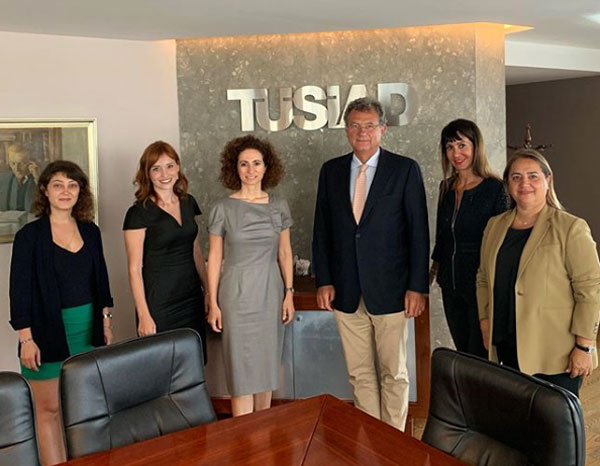 TÜSİAD Başkanı Simone Kaslowski Ziyareti