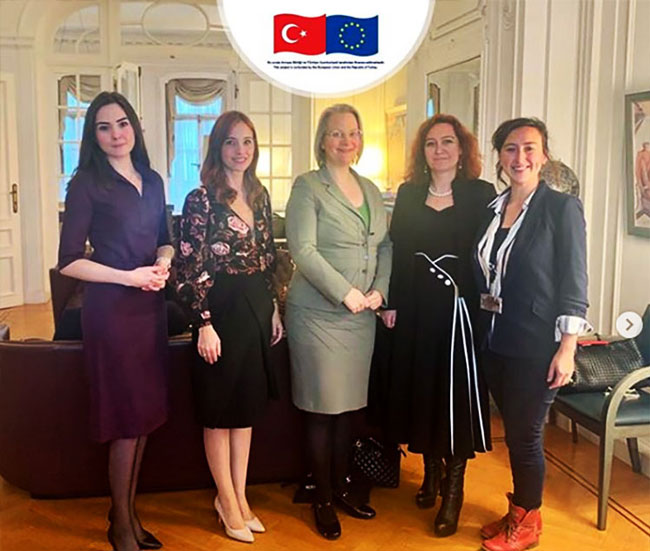 PWI Brüksel Temsilcisi Susannah Haan Ziyareti